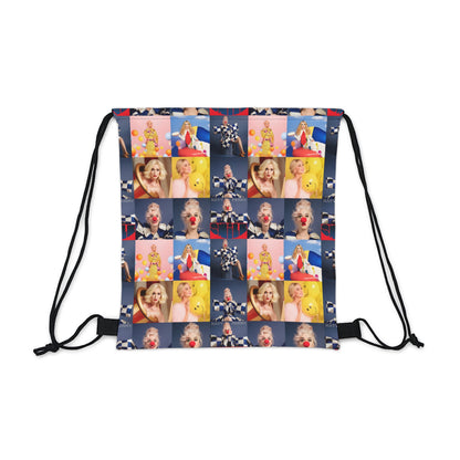 Katy Perry Smile Mosaic Outdoor Drawstring Bag