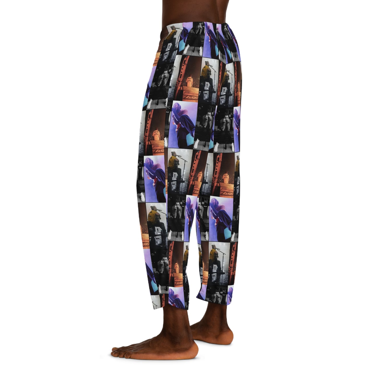 Post Malone On Tour Collage Men's Pajama Pants