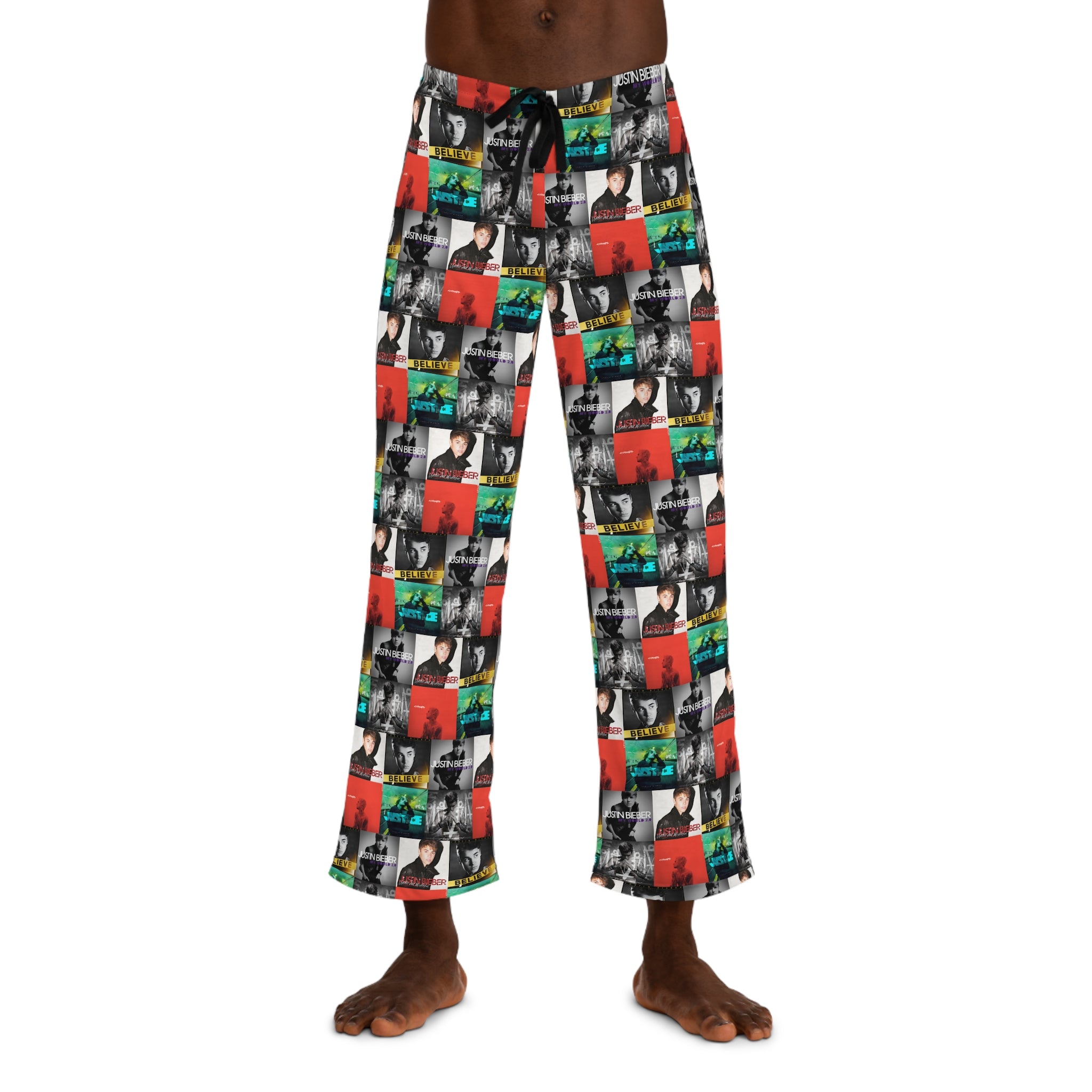 Justin Bieber Enjoy Your Life Collage Women s Pajama Pants Fandom Flair