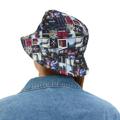 Eminem Album Art Cover Collage Bucket Hat