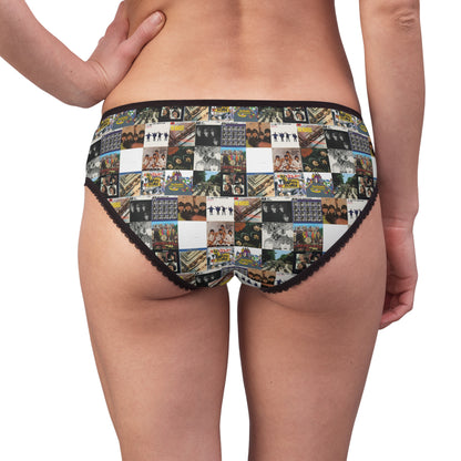 The Beatles Album Cover Collage Women's Briefs Panties