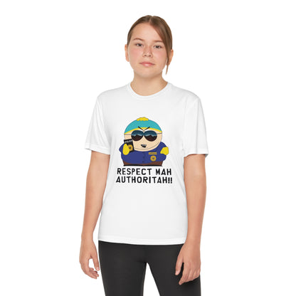 South Park Cartman Respect Mah Autheritah! Youth Competitor Tee