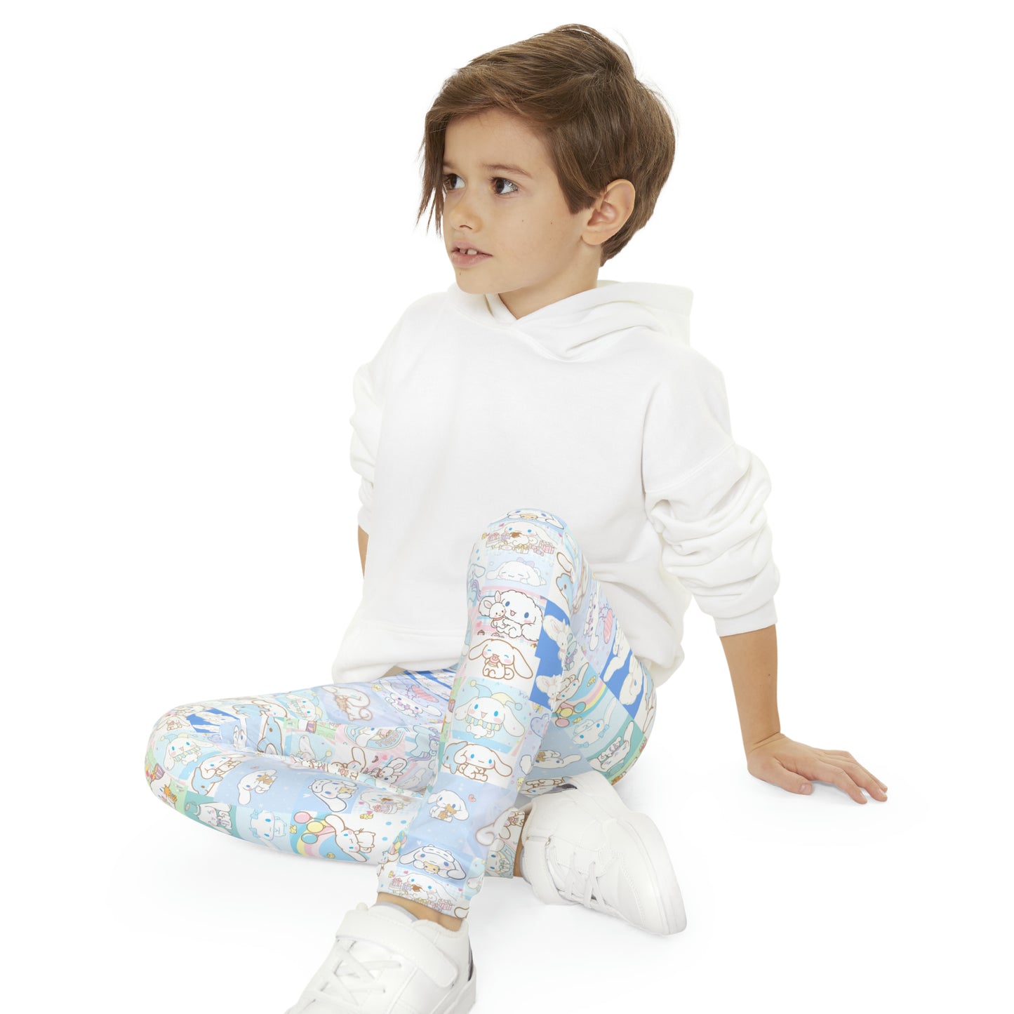 Cinnamoroll Cartoon Collage Youth Full-Length Leggings