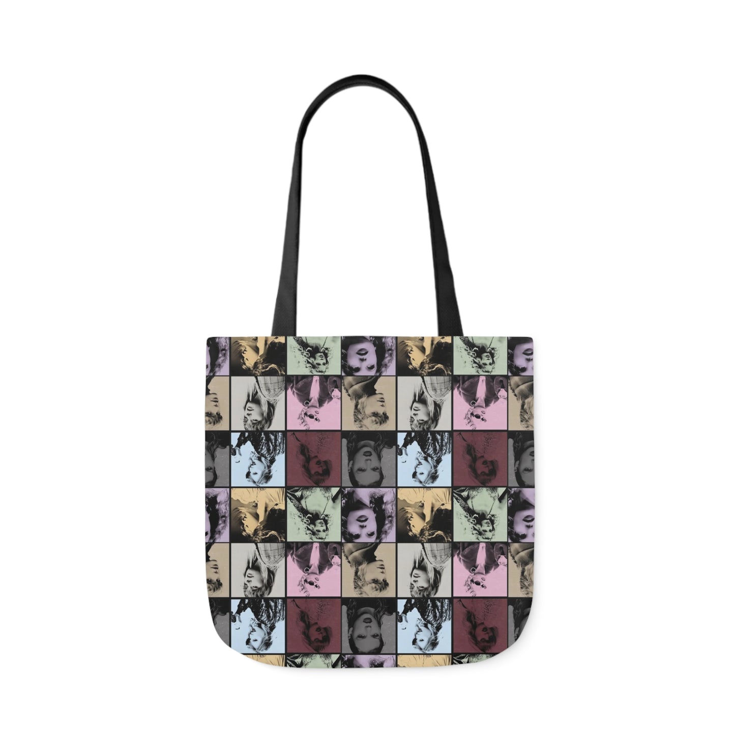 Taylor Swift Eras Collage Polyester Canvas Tote Bag