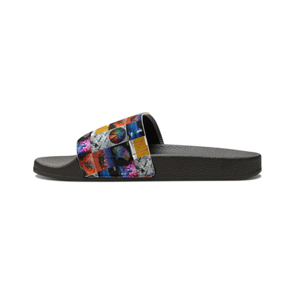 Muse Album Cover Collage Men's Slide Sandals