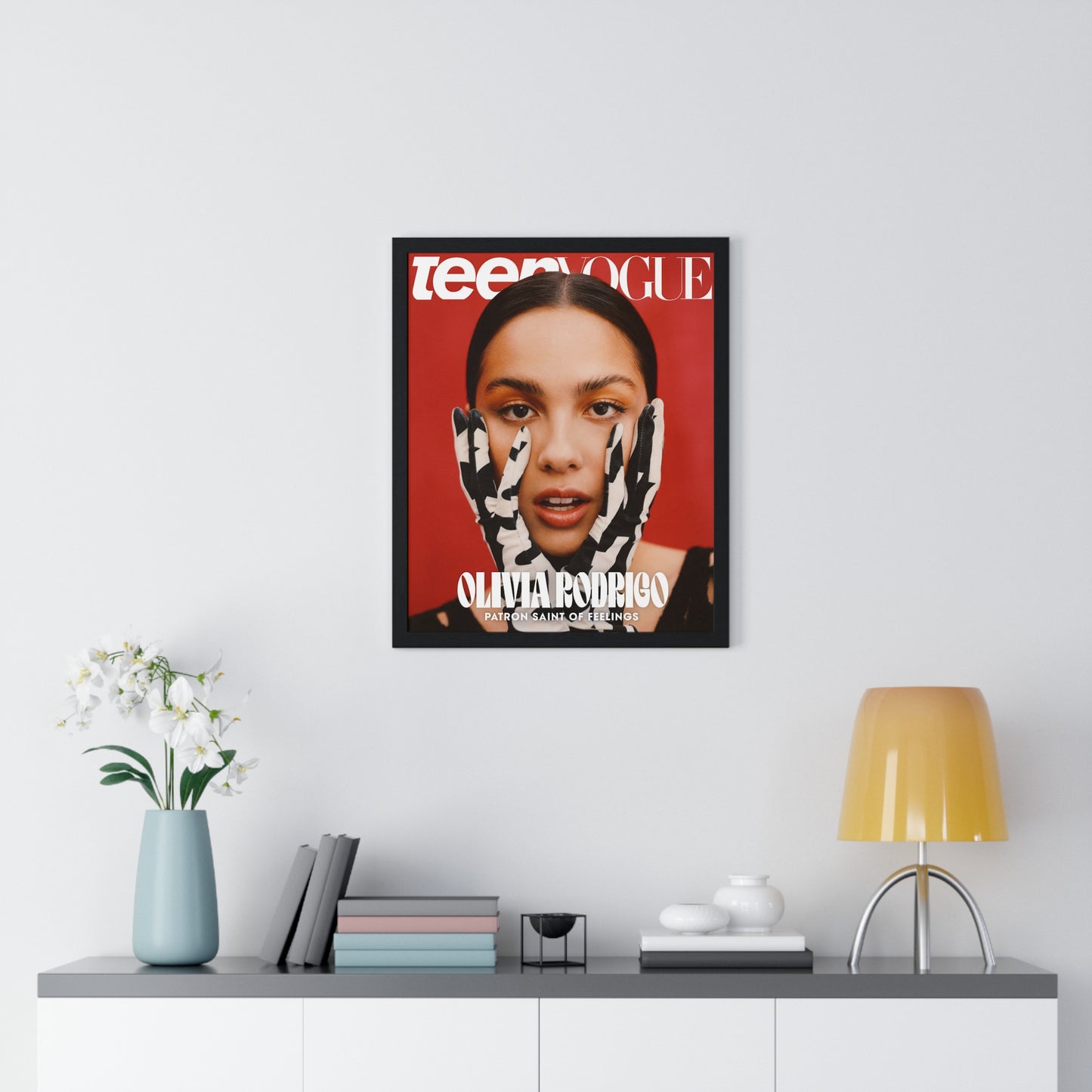 Olivia Rodrigo Teen Vogue Magazine Cover Framed Print