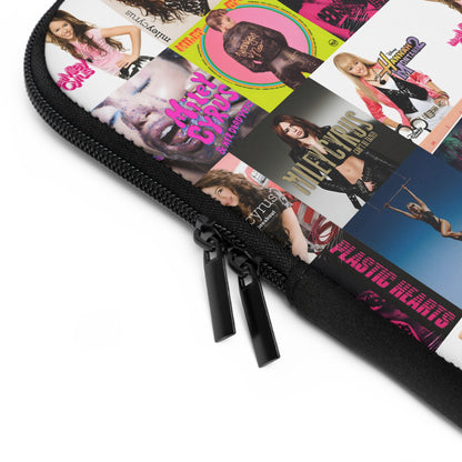 Miley Cyrus Album Cover Collage Laptop Sleeve