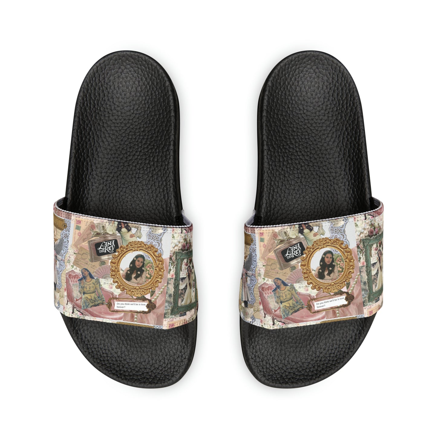 Lana Del Rey Victorian Collage Women's Slide Sandals