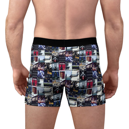 Eminem Album Art Cover Collage Men's Boxer Briefs Underwear