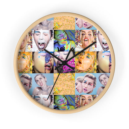 Miley Cyrus & Her Dead Petz Mosaic Wall Clock