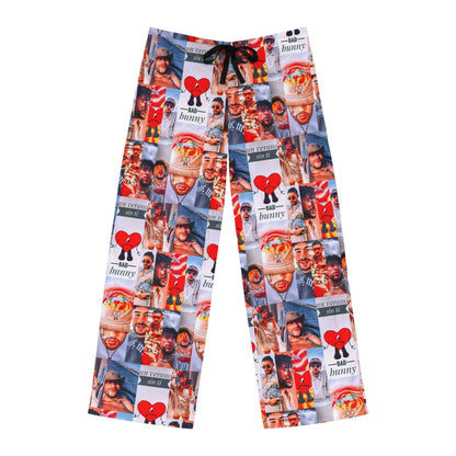 Bad Bunny Un Verano Sin Ti Photo Collage Men's Pajama Pants