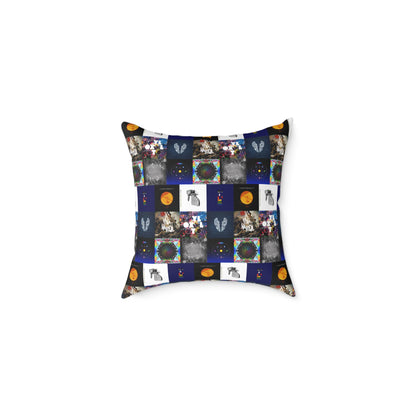 Colplay Album Cover Collage Spun Polyester Pillow