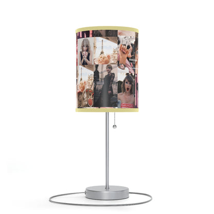 Taylor Swift 1989 Blank Space Collage Lamp on a Stand