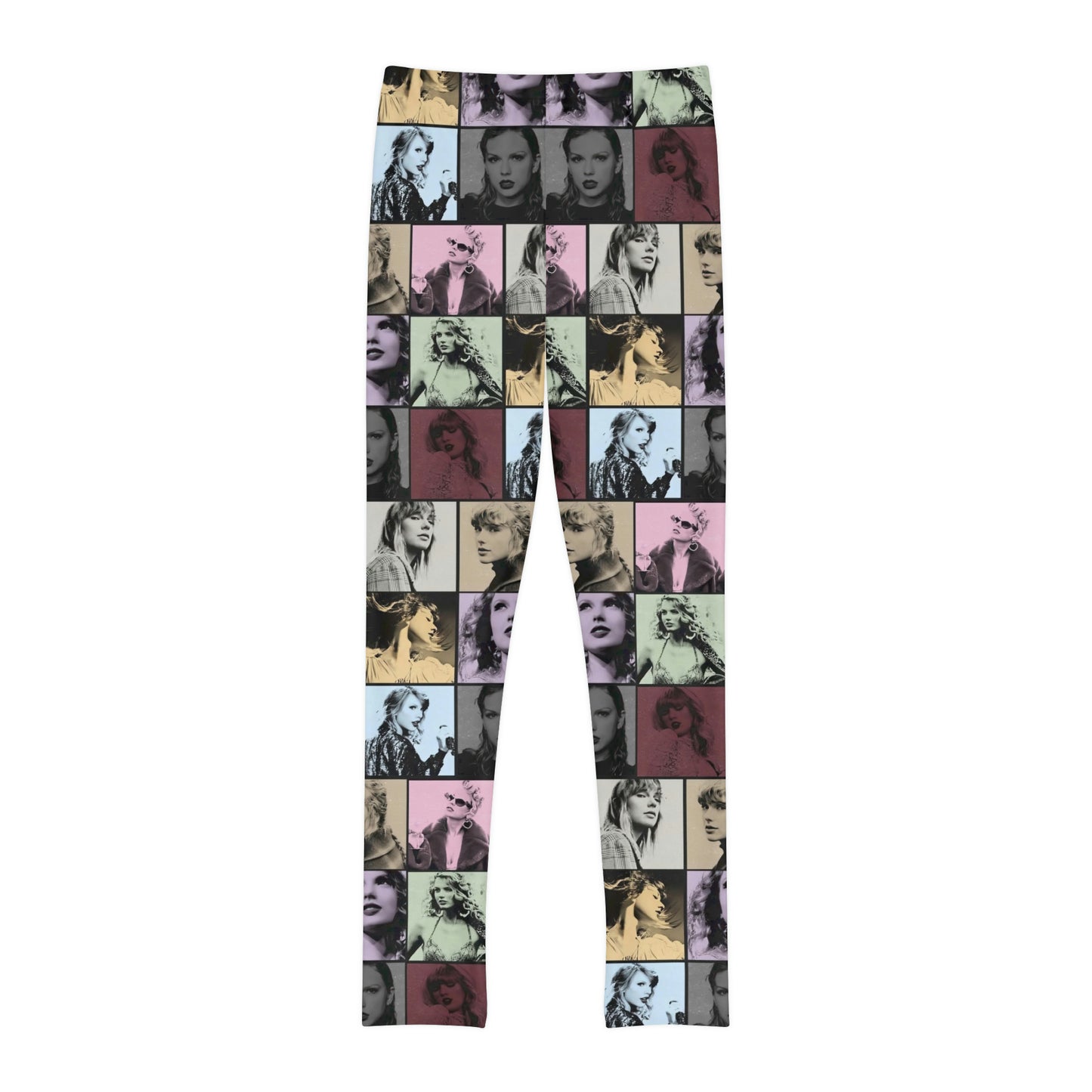 Taylor Swift Eras Collage Youth Leggings