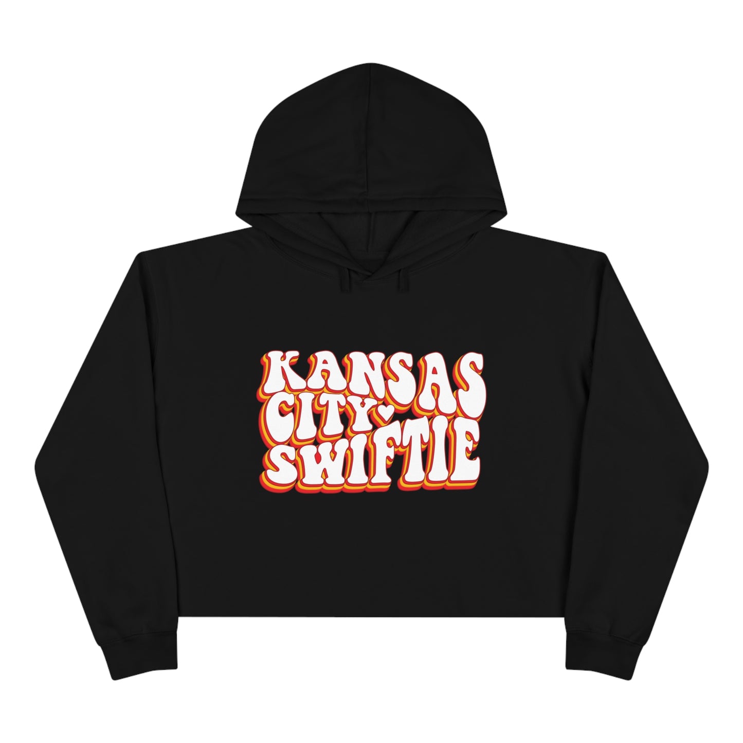 Taylor Swift Kansas City Swiftie Crop Hoodie