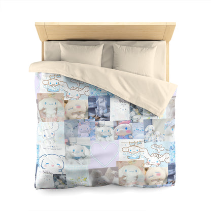 Cinnamoroll I Love You So Mush Photo Collage Microfiber Duvet Cover