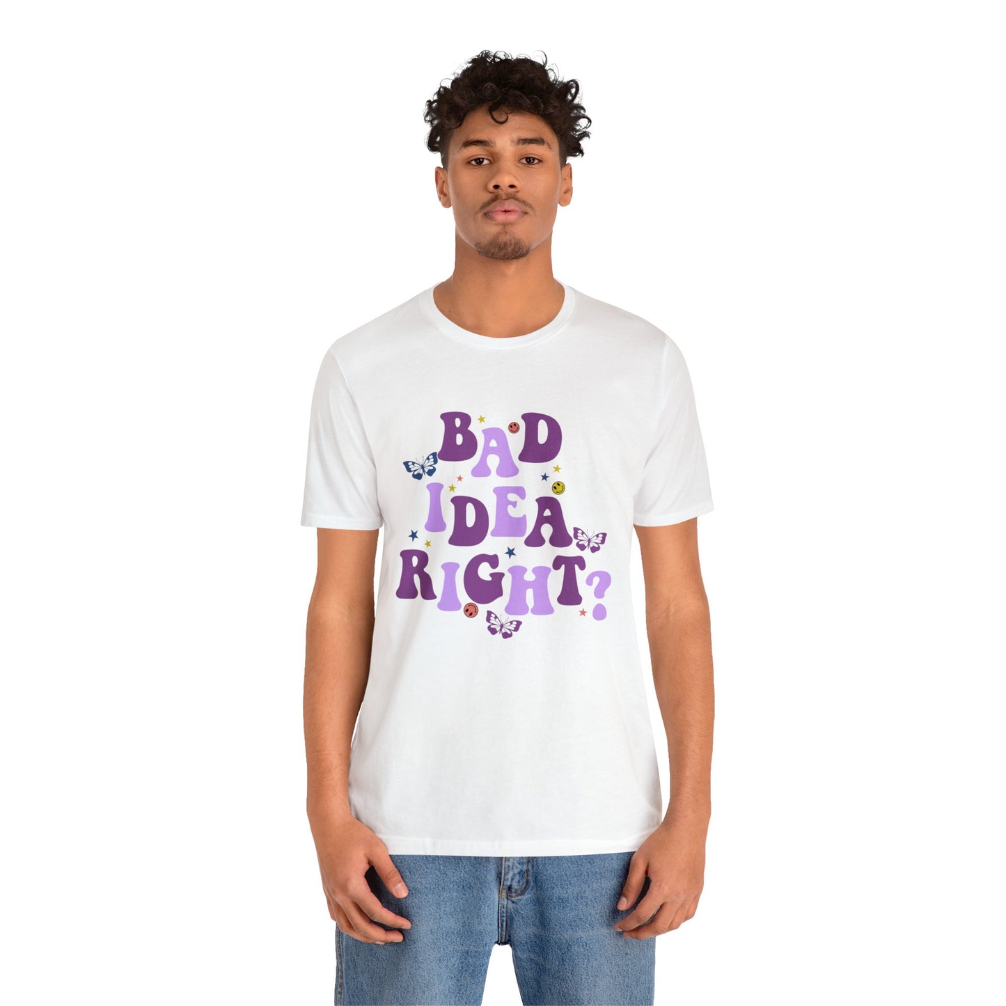 Olivia Rodrigo Bad Idea Right? Unisex Jersey Short Sleeve Tee Shirt