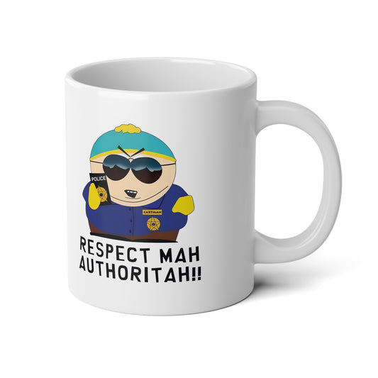 South Park Cartman Respect Mah Autheritah! Jumbo Mug