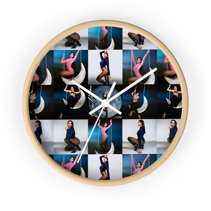 Dua Lipa Future Nostalgia Moonlight Mosaic Wall Clock