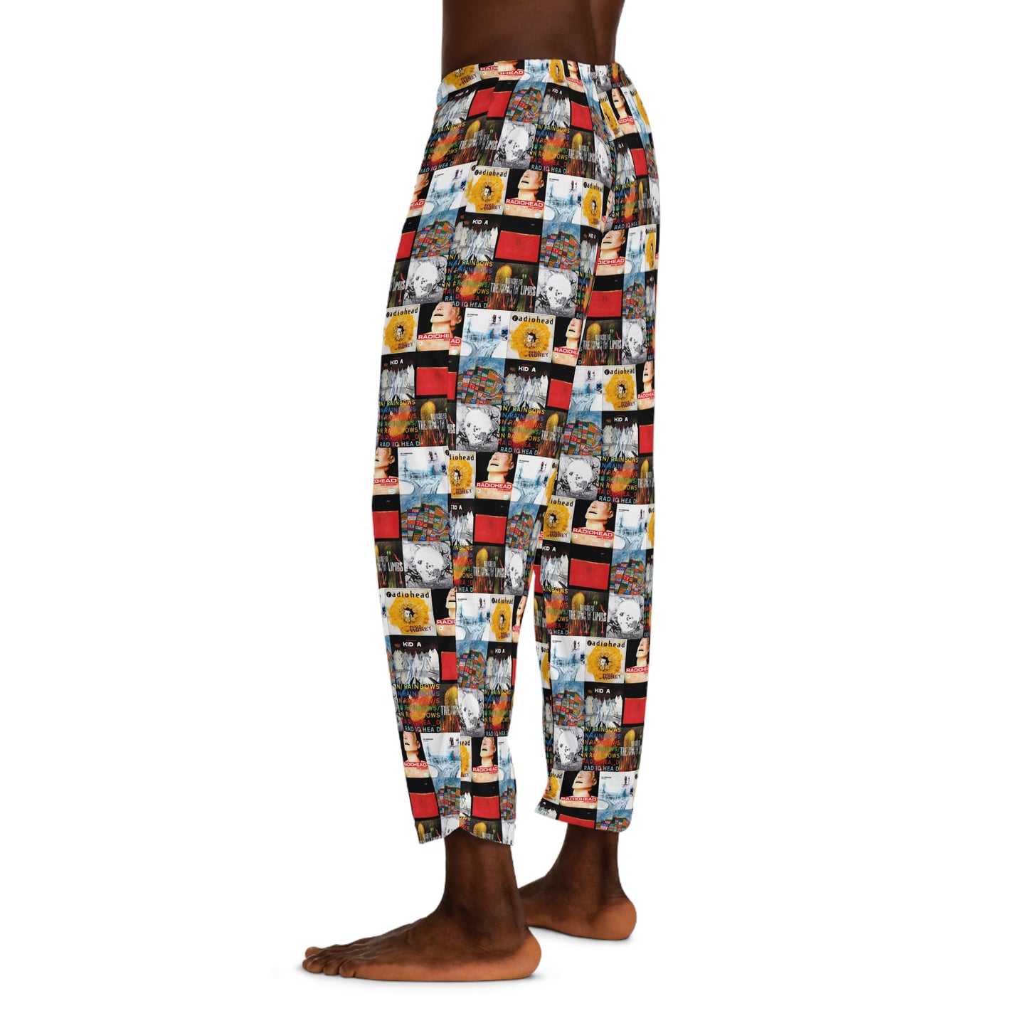 Radiohead Album Cover Collage Men's Pajama Pants