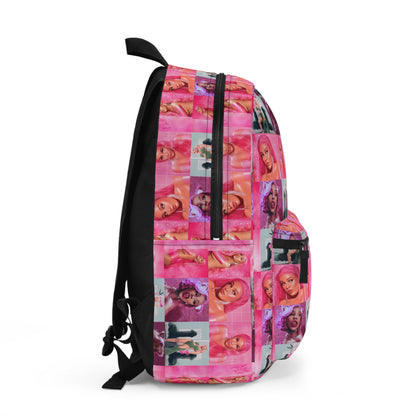 Doja Cat Hot Pink Mosaic Backpack