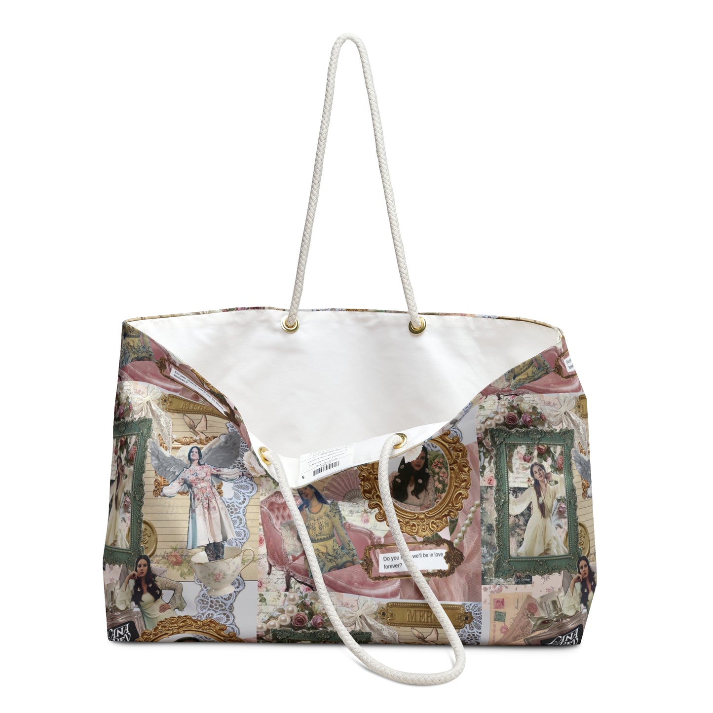 Lana Del Rey Victorian Collage Weekender Bag