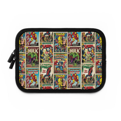 Marvel Comic Book Cover Collage Laptop Sleeve