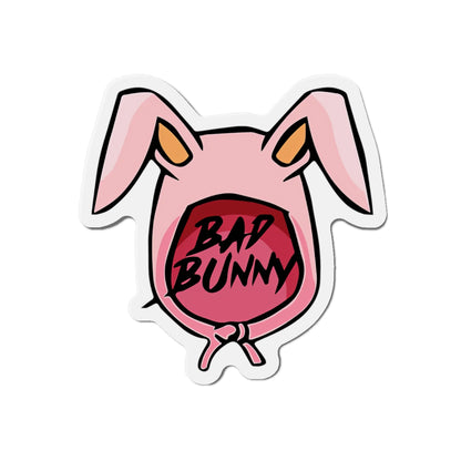 Bad Bunny Hoodie Logo Die-Cut Magnet