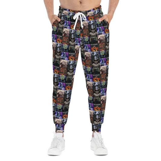 Motionless In White Album Cover Collage Athletic Jogger Sweatpants