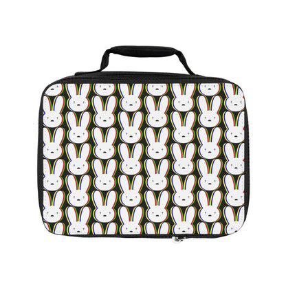 Bad Bunny Logo Pattern Lunch Bag