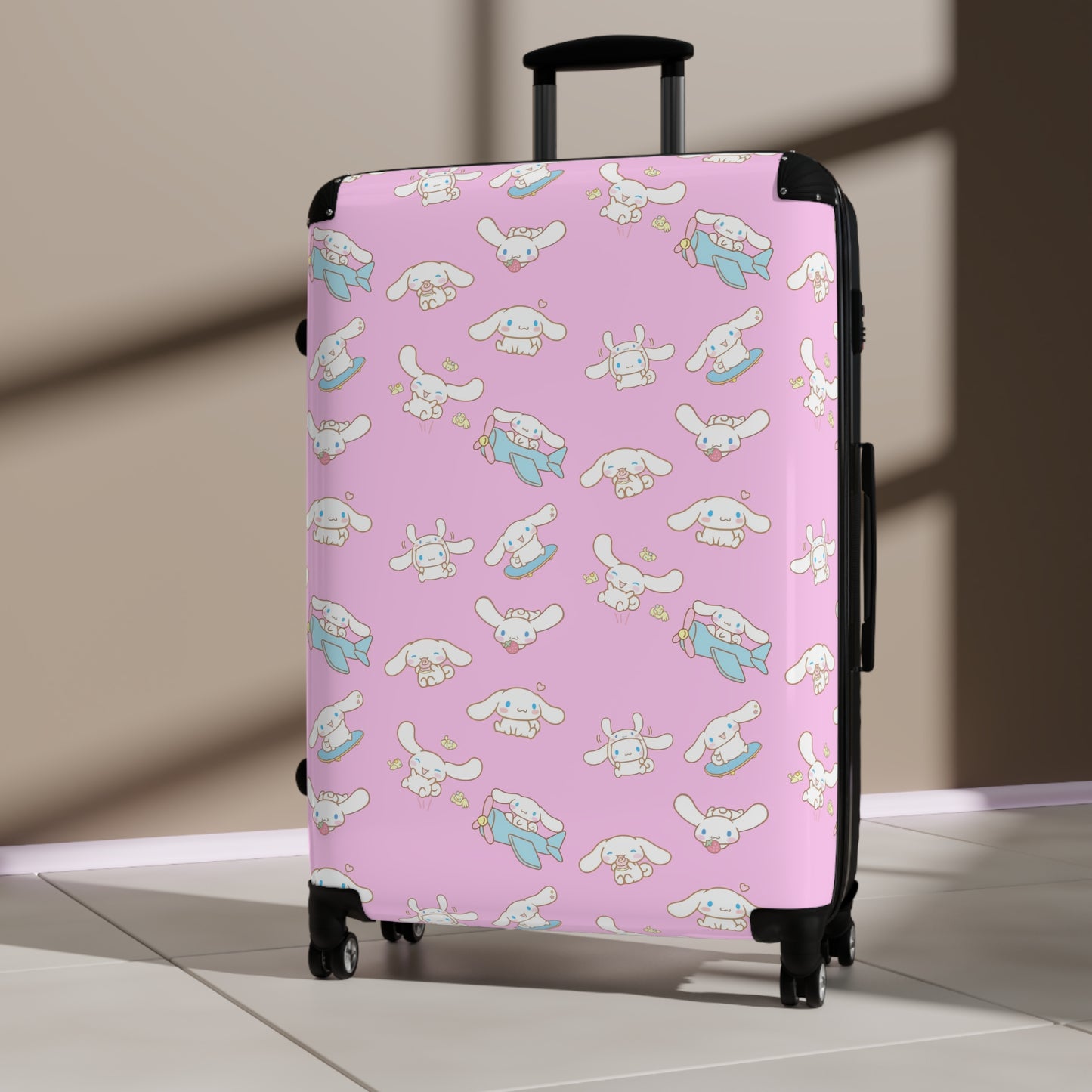 Cinnamoroll Playing Around Pattern Suitcase