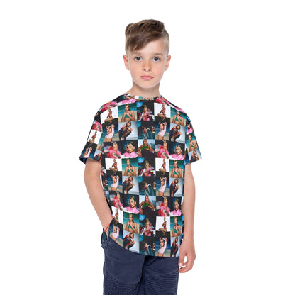 Dua Lipa Future Nostalgia Mosaic Kids Sports Jersey