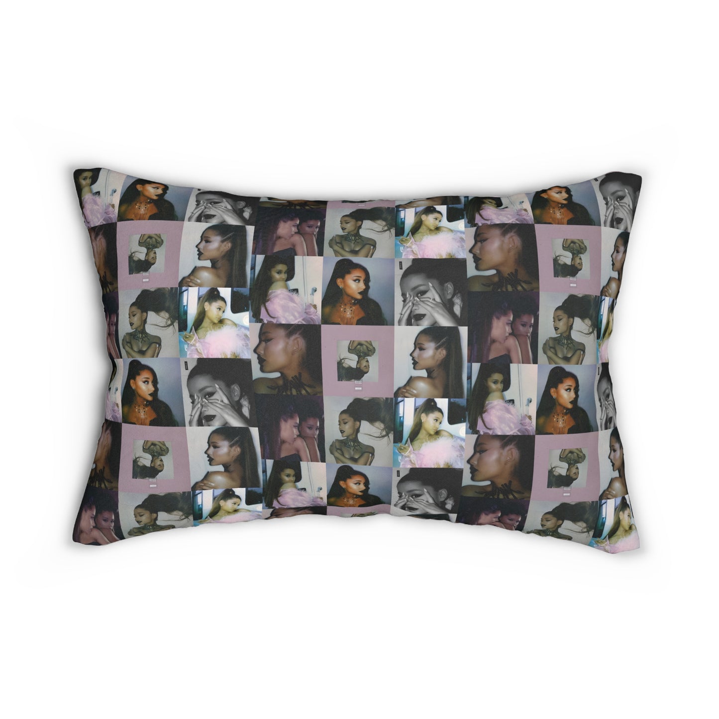 Ariana Grande Thank U Next Mosaic Spun Polyester Lumbar Pillow