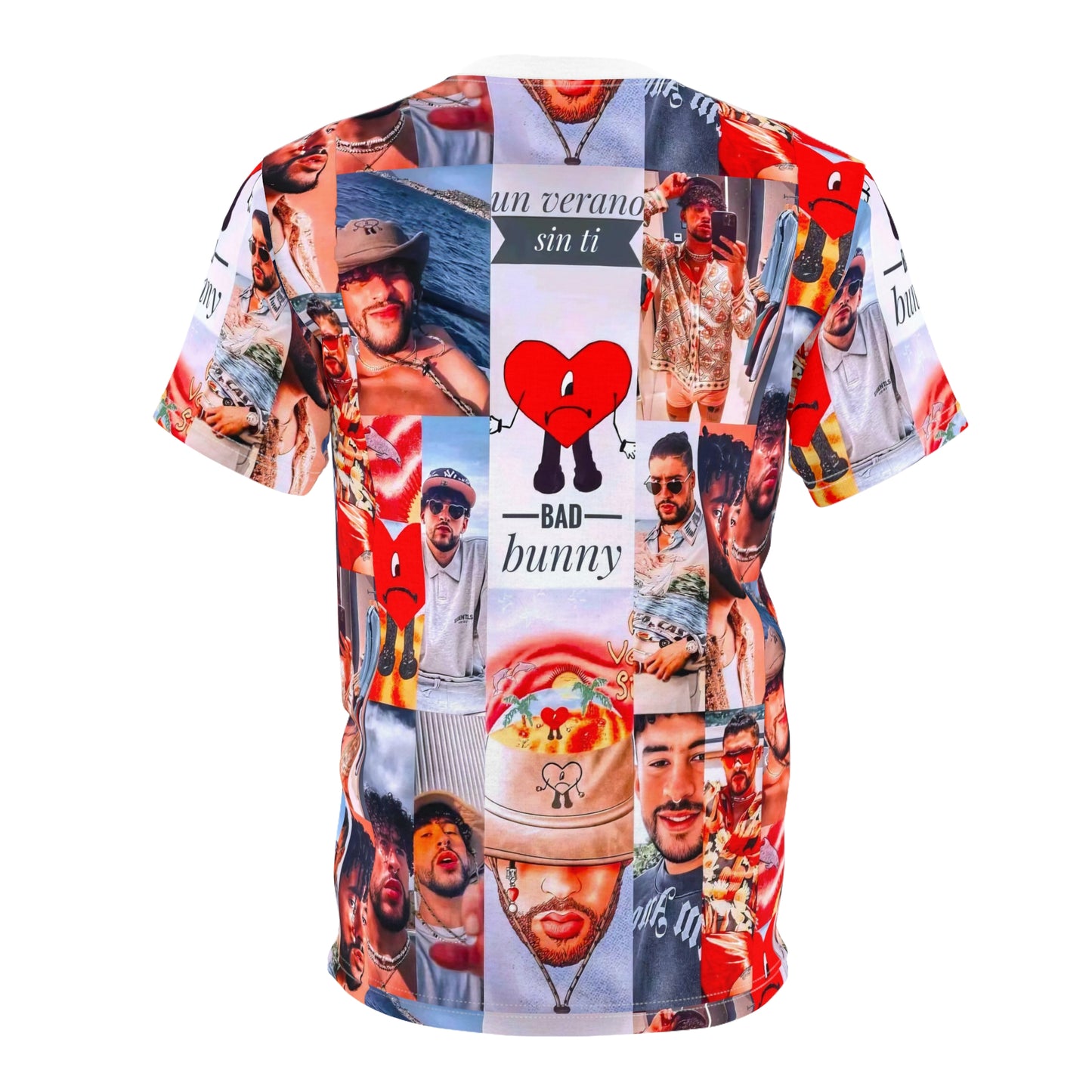 Bad Bunny Un Verano Sin Ti Photo Collage Unisex Tee Shirt