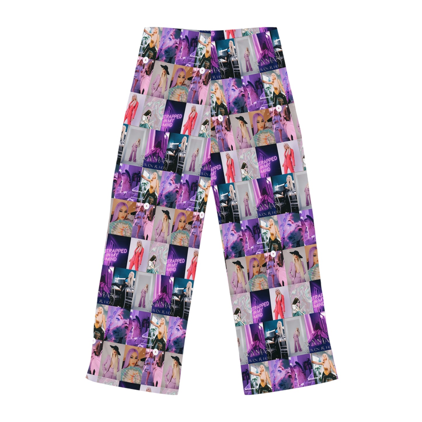 Ava Max Belladonna Photo Collage Women's Pajama Pants