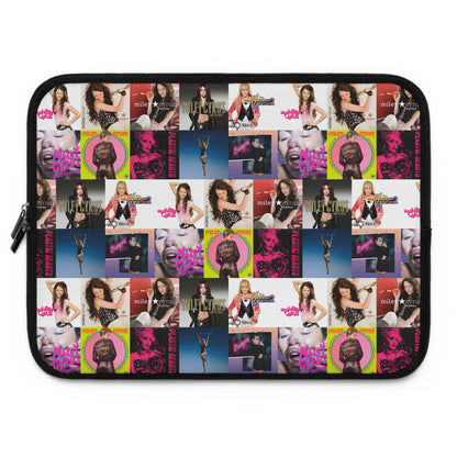 Miley Cyrus Album Cover Collage Laptop Sleeve