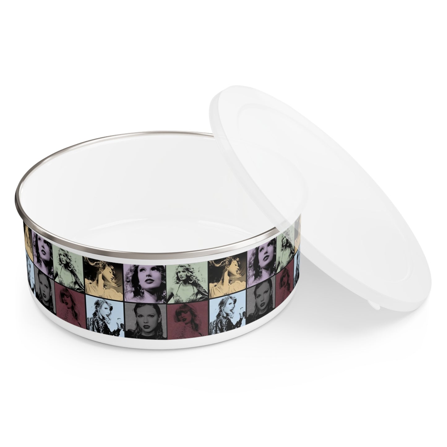 Taylor Swift Eras Collage Enamel Bowl