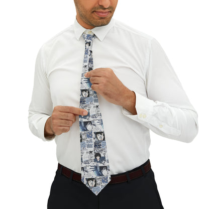 Demon Slayer Giyu Aesthetic Collage Neck Tie