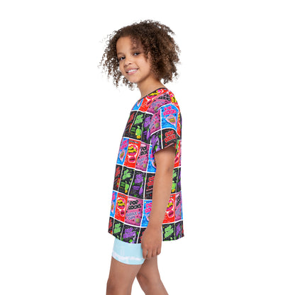 Pop Rocks Party Kids Sports Jersey