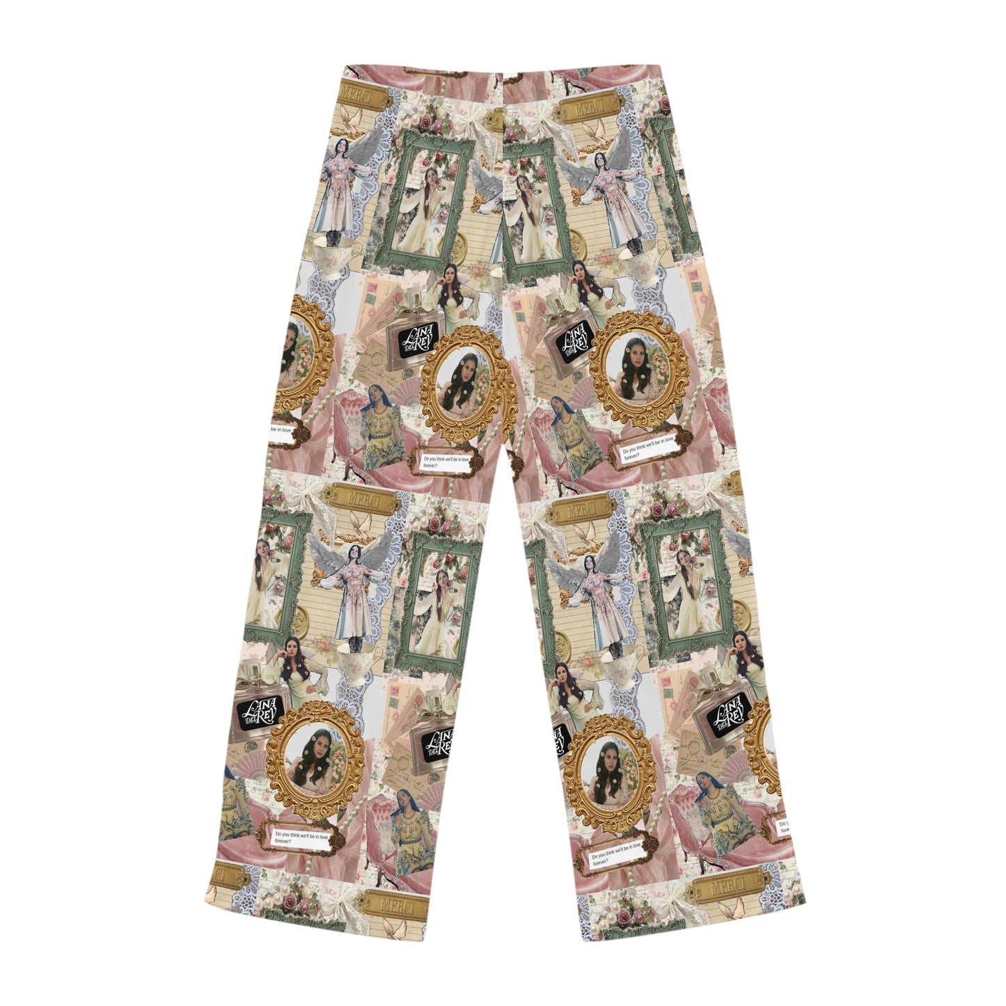 Lana Del Rey Victorian Collage Women's Pajama Pants