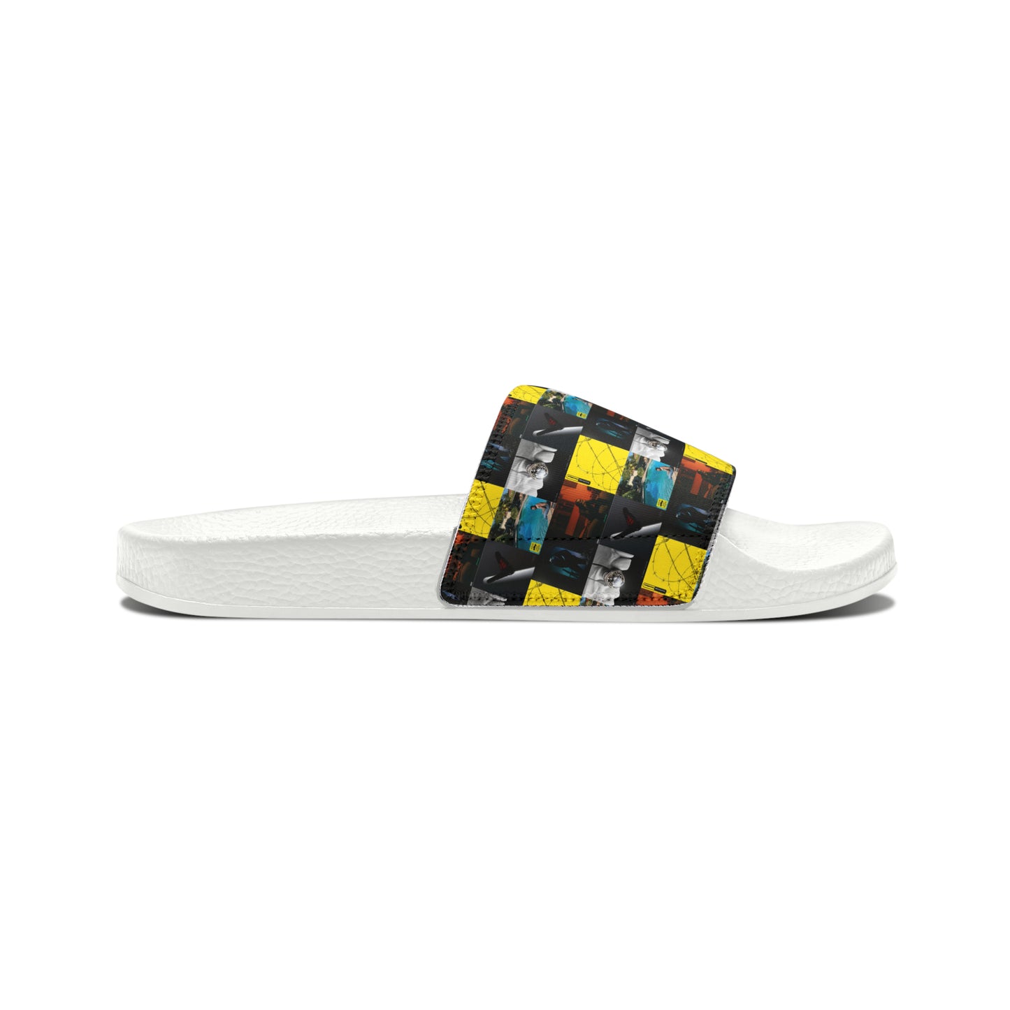 Post Malone Album Art Collage Women's Slide Sandals