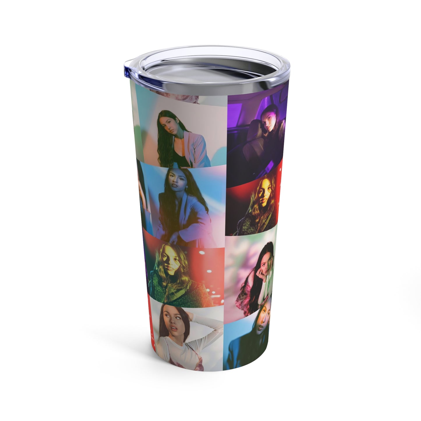 Olivia Rodrigo Portrait Collage Tumbler 20oz