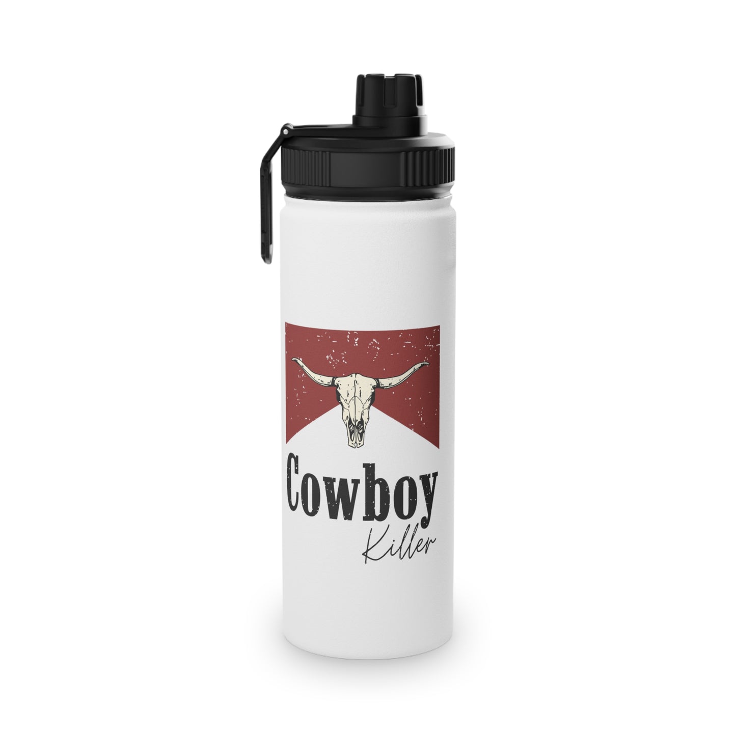 Morgan Wallen Cowboy Killer Stainless Steel Sports Lid Water Bottle