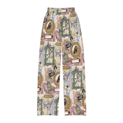 Lana Del Rey Victorian Collage Kids Pajama Pants