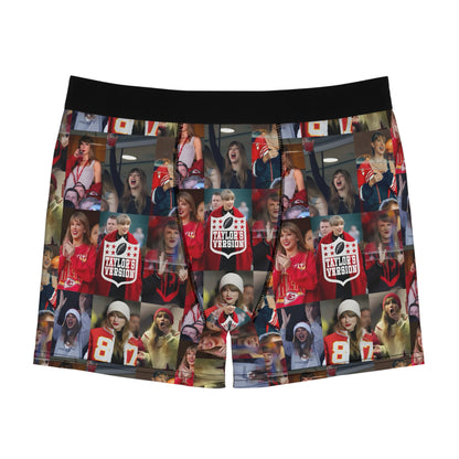 Taylor Swift Chiefs Fan Taylor's Version Men's Boxer Briefs