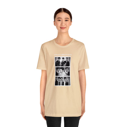 Jonas Brothers Photo Booth Unisex Jersey Short Sleeve Tee Shirt