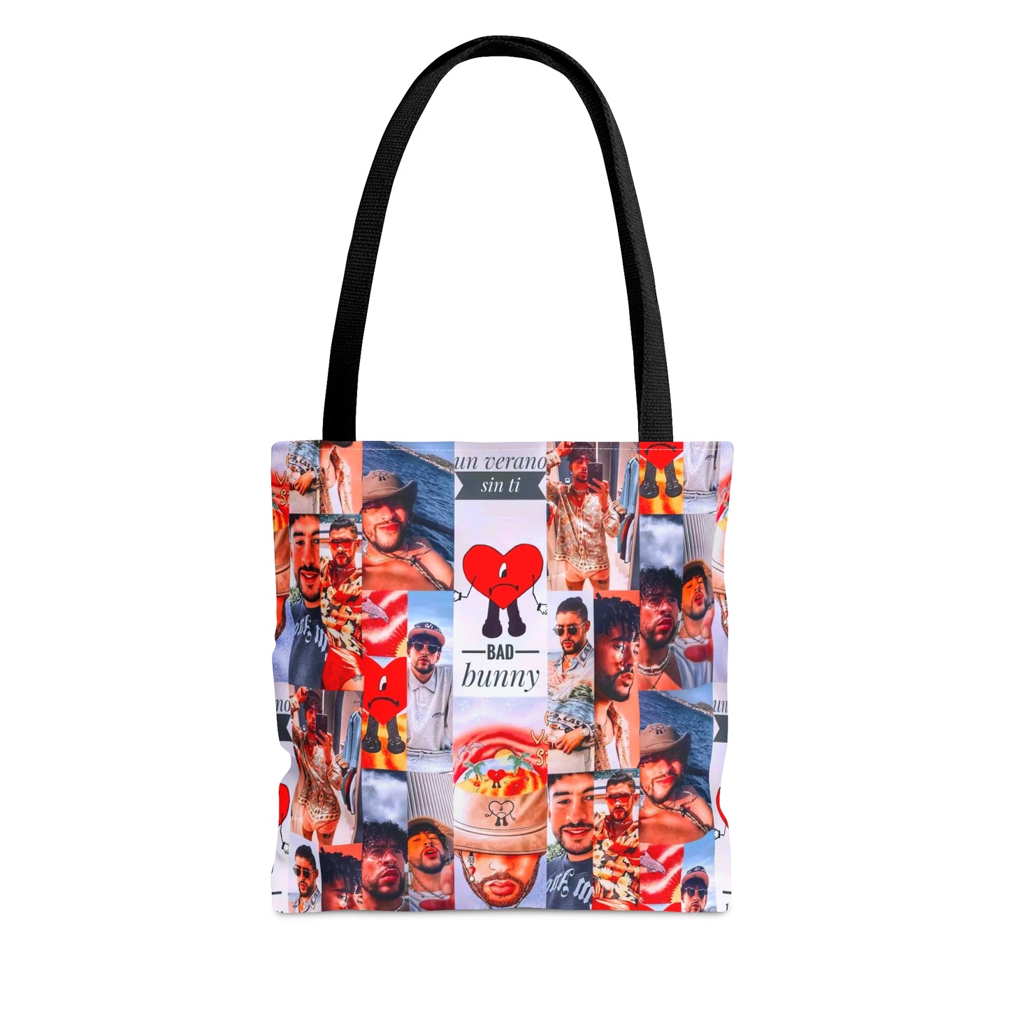 Bad Bunny Un Verano Sin Ti Photo Collage Tote Bag