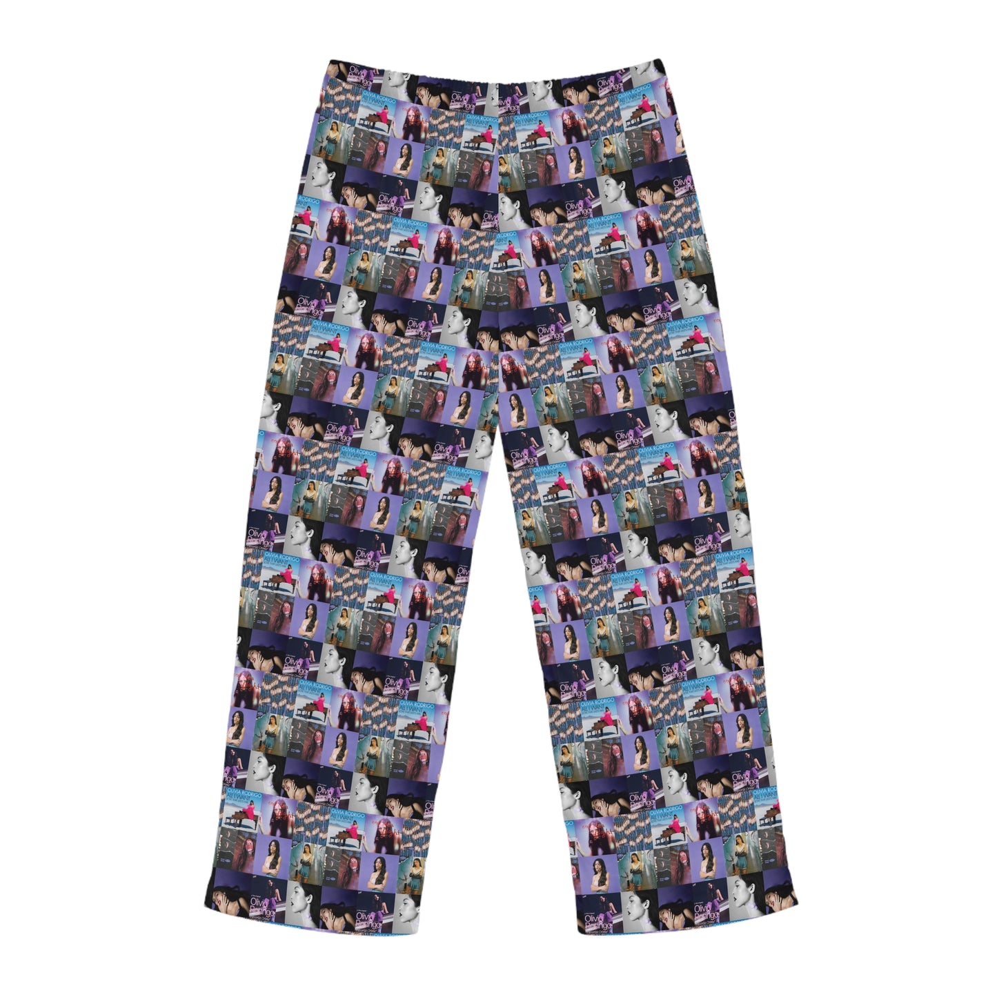 Olivia Rodrigo Album Cover Art Collage Men's Pajama Pants