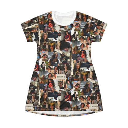 Conan Grey Being Cute Photo Collage T-Shirt Dress