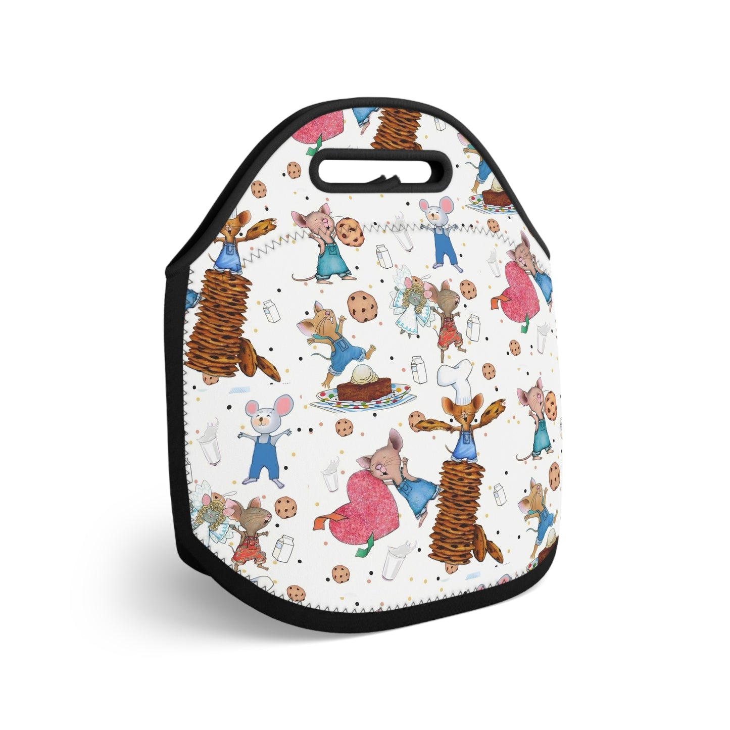 If You Give A Mouse A Cookie Collage Neoprene Lunch Bag